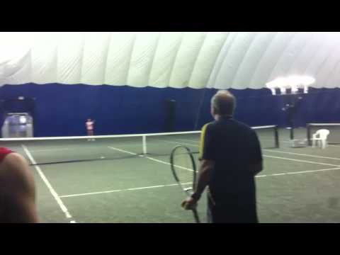 Forehand attacking progression at Toronto Tennis C...