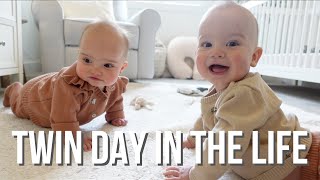 DAY IN THE LIFE | ALONE WITH TWINS | heather fern