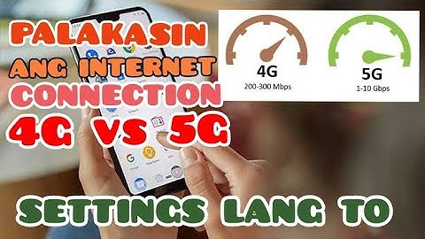 PAANO PALAKASIN ANG INTERNET CONNECTION FOR ALL NETWORKS | ANDROID CELLPHONE | Nasa SETTING LANG YAN