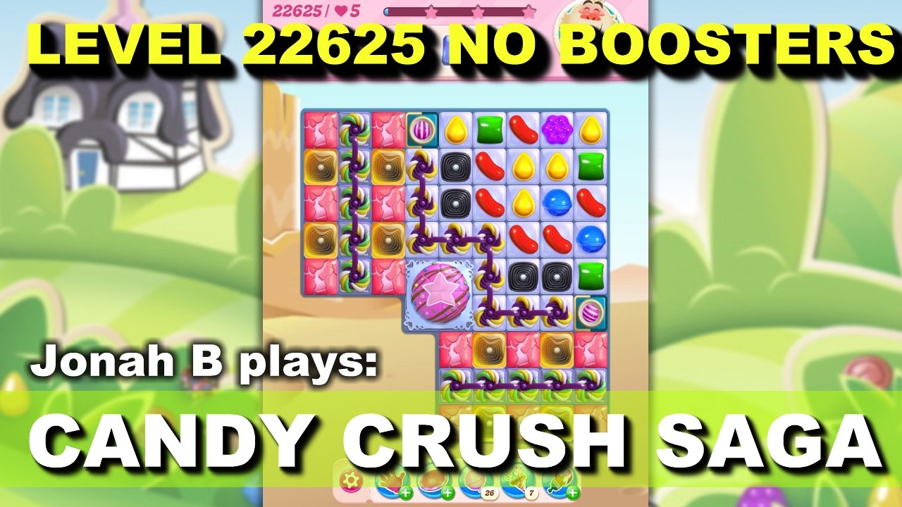 Candy Crush Saga Level 22625 No Boosters - YouTube
