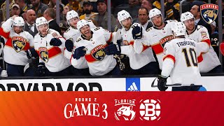 Panthers at Bruins | Game 3 Highlights | 5.10.24