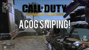 "ACOG SNIPING!" Call of duty: Advanced Warfare