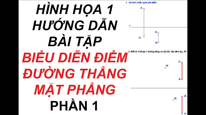 Giải bài tập hình họa đại học xây dựng