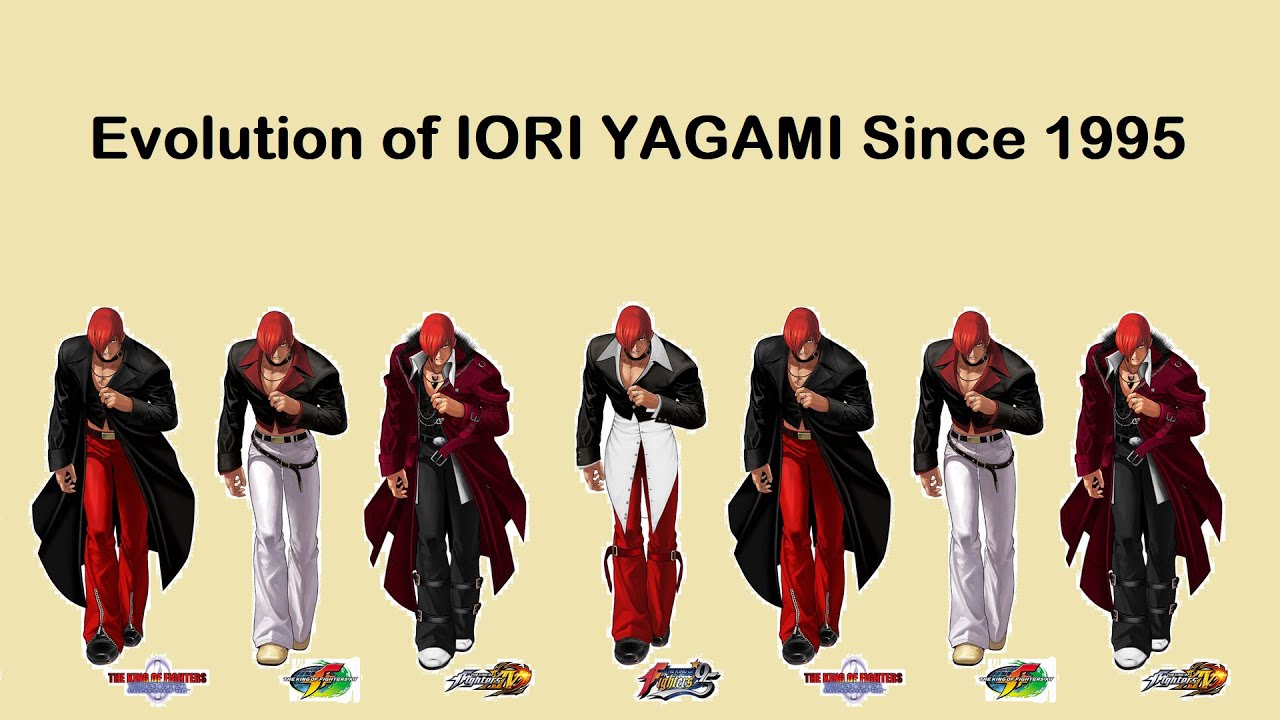 Iori Yagami: Evolution (1995-2017) 