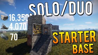 Rust Base Design | 20 ROCKETS Solo/Duo MINI BASE V1 (Rust Base Building)