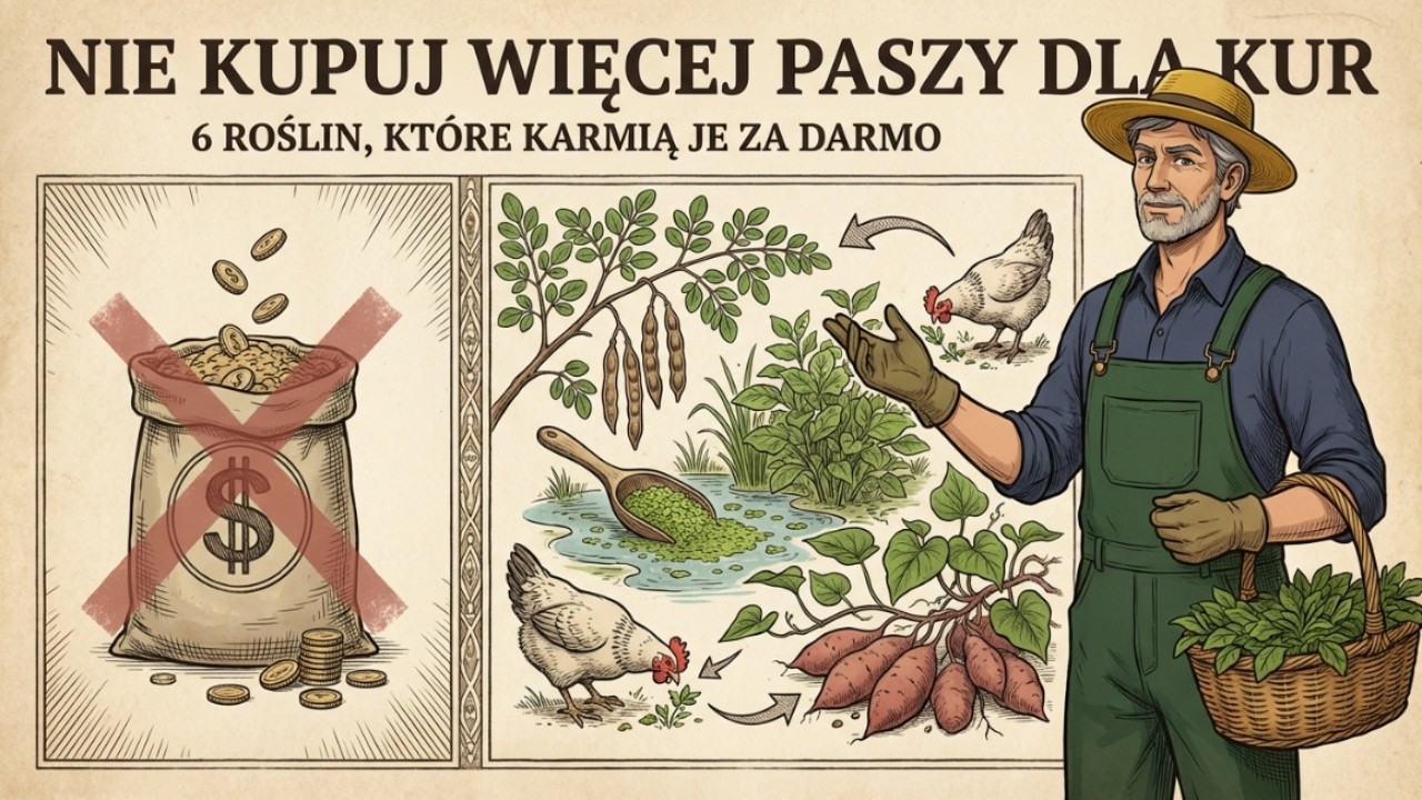 6 darmowych roślin, które zastąpią karmę dla kurczaków i będą rosły wiecznie (dlaczego to ukryli?!)