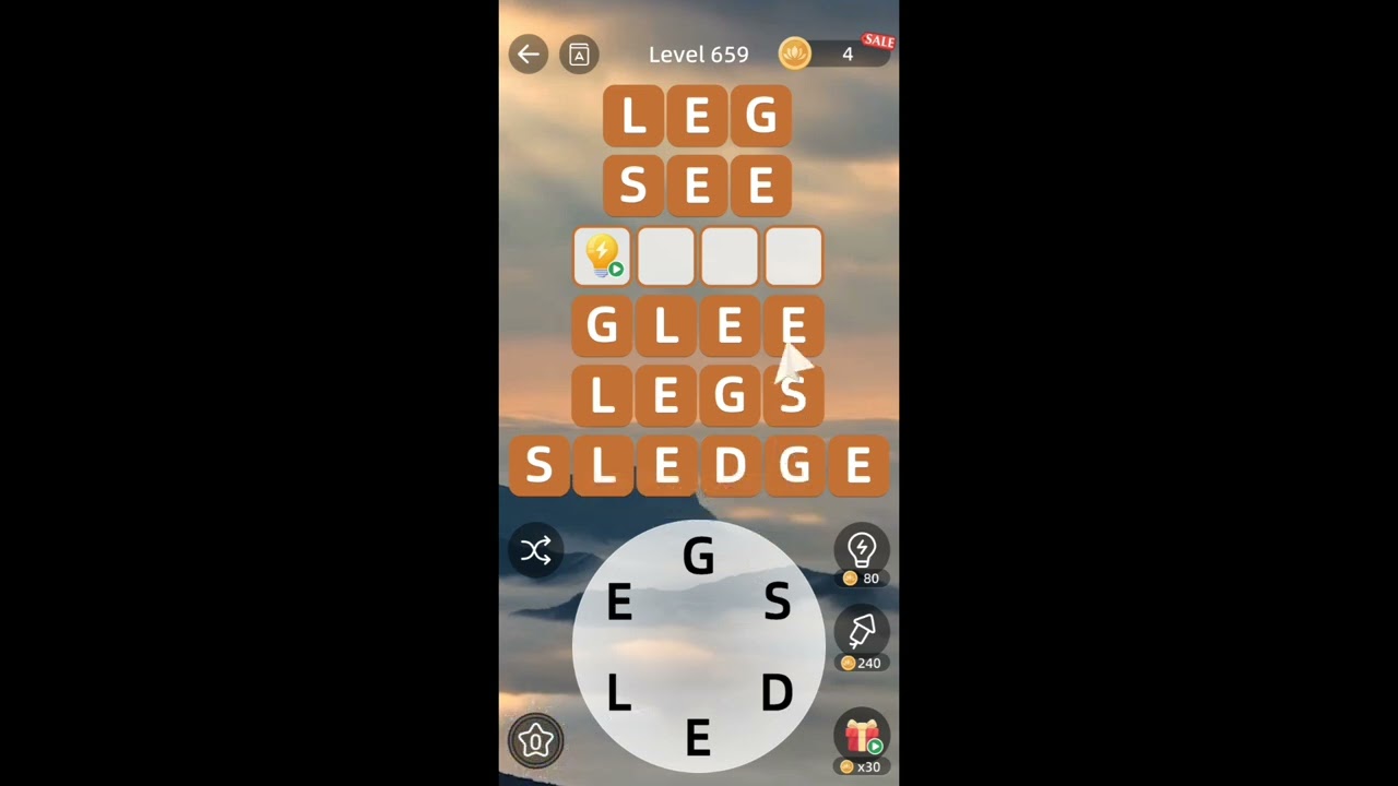 Zen Word |Level 659,660| Solution Walk-through Answers. #zenword