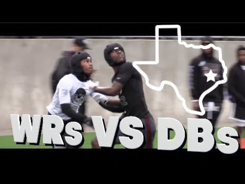 🔥🔥 WRs vs DBs | Nike The Opening Regionals | Houston Texas | 2018
