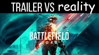 BATTLEFIELD 2042: TRAILER VS REALITY