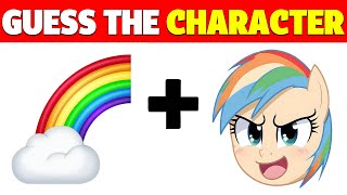 Guess The Emoji | My little Pony Characters | Rainbow Dash, Pinkie pie, TWILIGHT SPARKLE screenshot 1