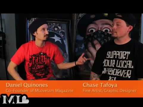 MLoveizm TV Interviews Artist Chase Tafoya