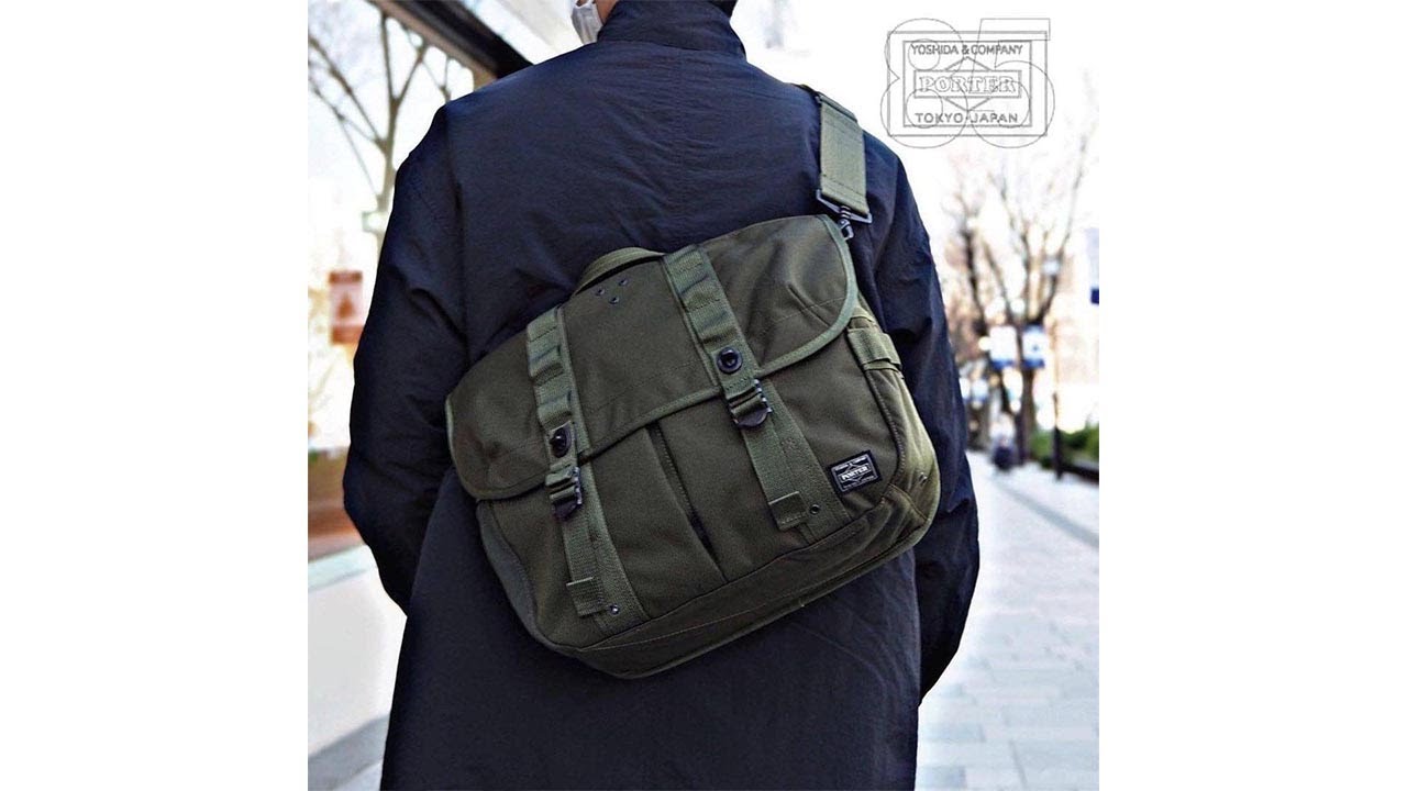 小黑痣【開箱】PORTER / PALS SHOULDER BAG 肩背郵差包- YouTube