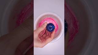 Blueberry 🫐Lip Balm into Slime! #makeupslime #satisfying #lipbalm  #shortvideo #viral #shortsvideo