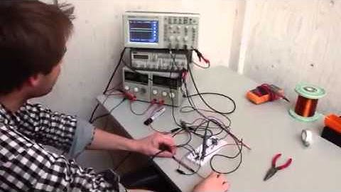 Homemade LVDT sensor for SMA-Deltarobot