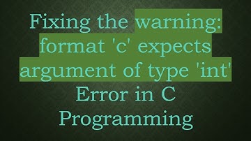 Fixing the warning: format 