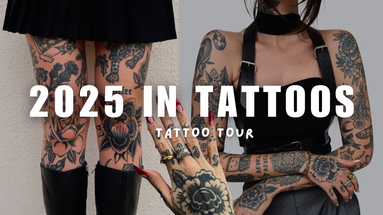 ТАТУ-ТУР: все татуировки, которые я сделал в 2025 году