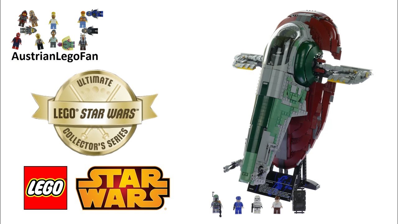 Lego Star Wars 75060 Slave 1 Speed - YouTube