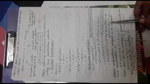 Mathematical Analysis for Recursive Algorithm - Tower of Hanoi part 3