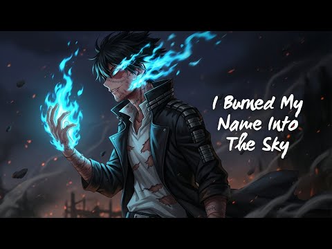 Nightcore I Burned My Name Into The Sky Dabi Lyrics