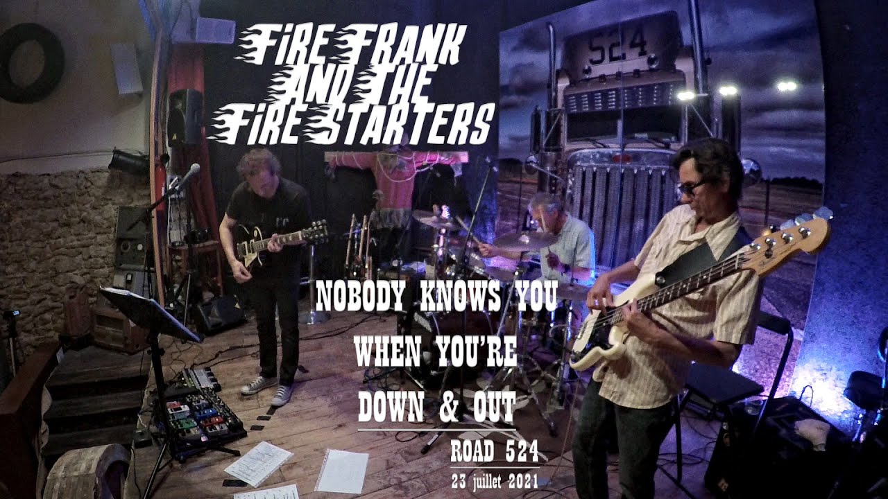 Nobody knows you when you're down and out