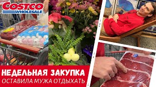 Недельная закупка в Costco / Оставила мужа отдыхать / Влог США