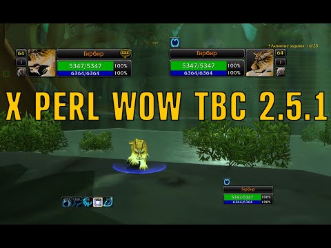 Аддон x perl 2.5 1 для World of Warcraft TBC Classic!