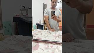 15*24 3.5mm Gold plus mirror framing work 🇮🇳🚩🔱 #artist  #mirror @nest-inatatasteelconstruction