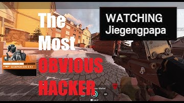 The most OBVIOUS HACKER and CLUELESS Enemies - Rainbow Six Siege