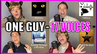 One Guy, 17 Voices! (Broadway) - Wicked, Hamilton, Cats, Be More Chill, Dear Evan Hansen & More