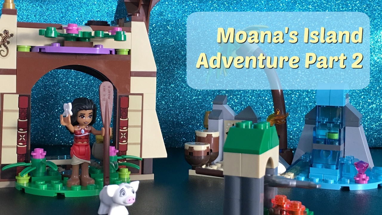 Moana Island Adventure Lego Unboxing Video Part 2 Youtube - let s play roblox disney moana island adventure
