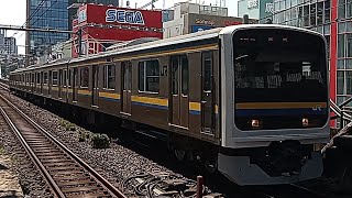 209系千ﾏﾘ  C421編成  OM出場秋葉原通過