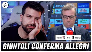 Mi sono stancato anche della comunicazione della Juventus