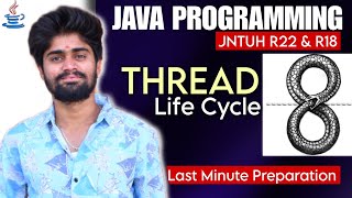 How thread was created and killed in java ??  | Btech Java programming  | JNTUH | CodingFataka