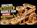 Amazing Wooden Marble Run Machine That Never Stops! 🔥 