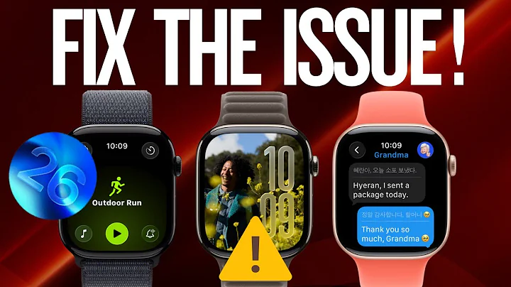 watchOS 26 Update Failed Error? Here's Quick Fix!