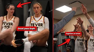 Indiana Fever Locker Room Celebration After Caitlin Clark GAME-WINNING THREE vs. Washington Mystics!