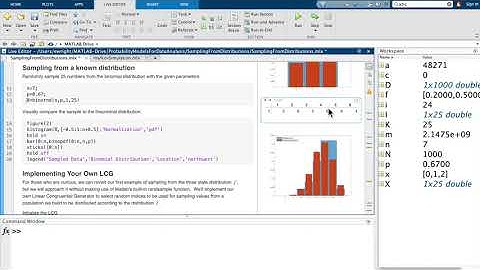 Presentation 14: Random Sampling From a Distribution: Technological Companion