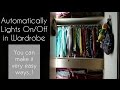 Closet lighting Automatically On/Off, Very useful for all types Closet.