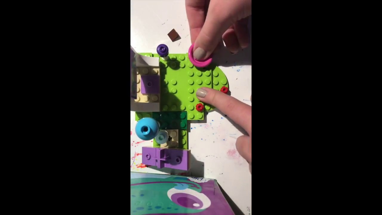 building lego friends "Emma's pet party"