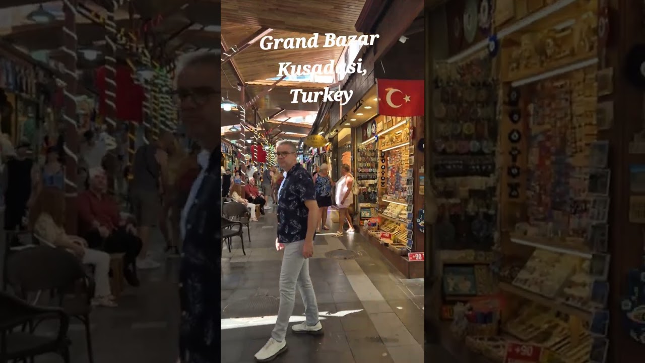 Grand Bazar Kusadasi, Turkey #short #travel #cruise
