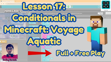 Code.org Lesson 17: Conditionals in Minecraft Voyage Aquatic | Express Course 2024 | Code.org Answer