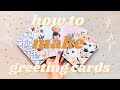 How to easily make greeting cards from home 