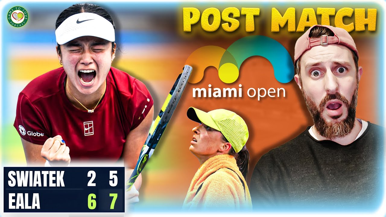 Eala STUNS Swiatek to make Semi Finals! 🤯 | Miami Open 2025 | Post Match Reaction