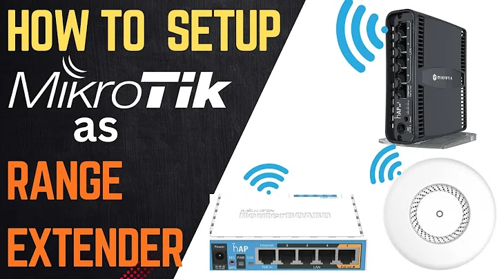 Setup MikroTik Router as WiFi Range Extender | Turn Mikrotik As Signal Booster