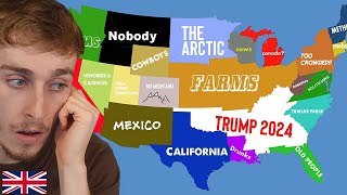 Brit Reacts to Interesting Maps Of The USA