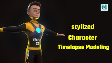 Stylized character speed modeling