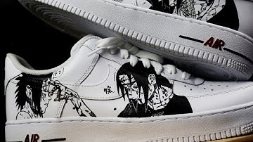 Custom SASUKE x ITACHI Nike Air Force 1 (pleasing)