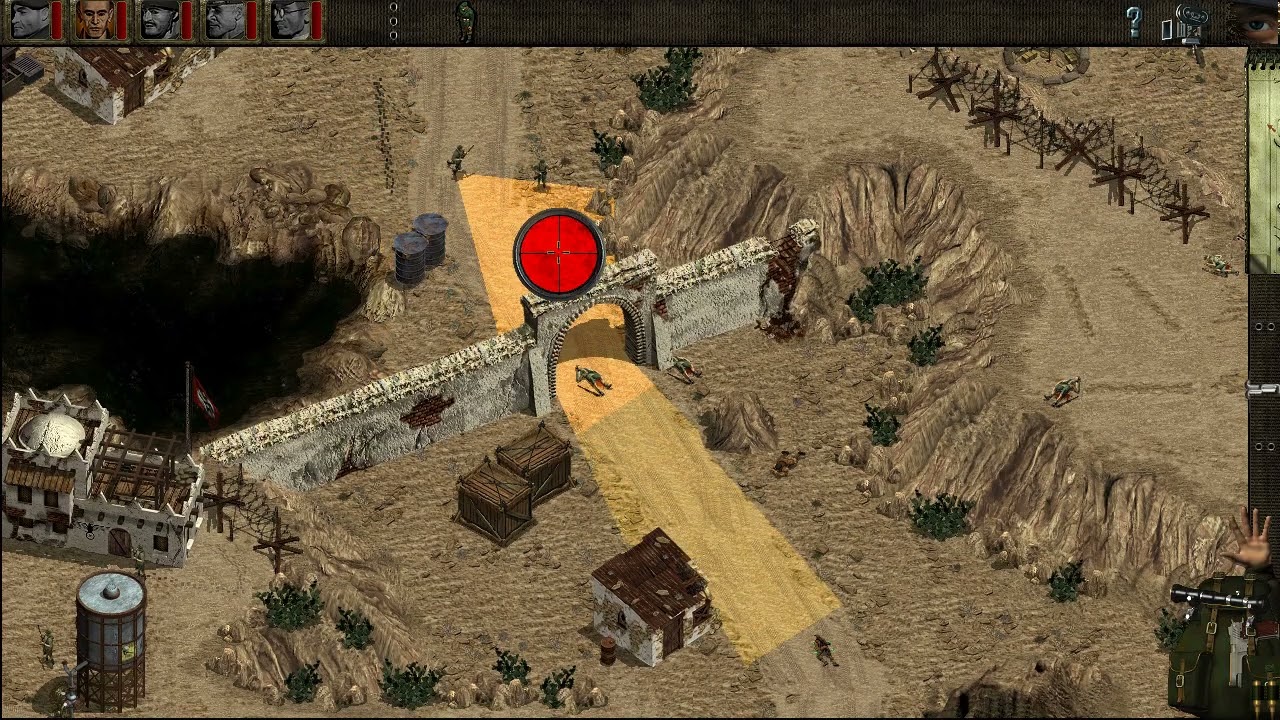 Commandos - Behind Enemy Lines: Mission 11 -In the Soup (Max Merit/No Saving/No Alarms/ No Guns)