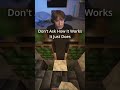 I Have No Idea How This Works #minecraft #shorts