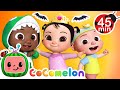 Halloween Costume Song + Wheels on the Bus Halloween + MORE CoComelon Nursery Rhymes